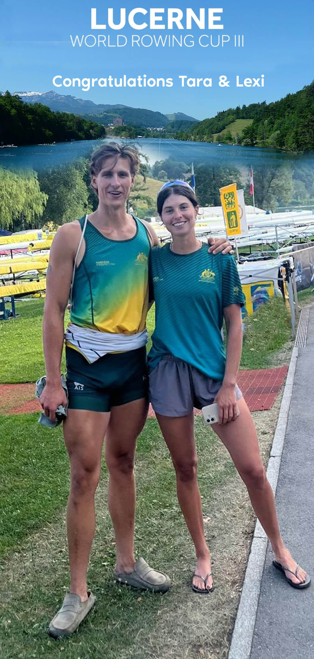 Lucerne World Rowing Club - Congratulations Tara & Lexi